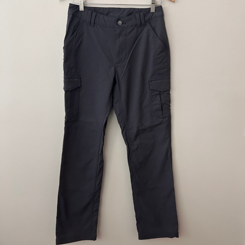 Marmot‎ Pants Mens 30 Gray Ripstop Cargo Hiking Nylon Polyester Gorpcore